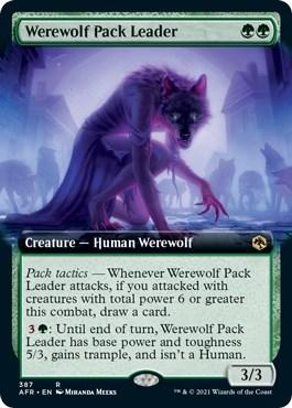 Werewolf Pack Leader (Extended Art)