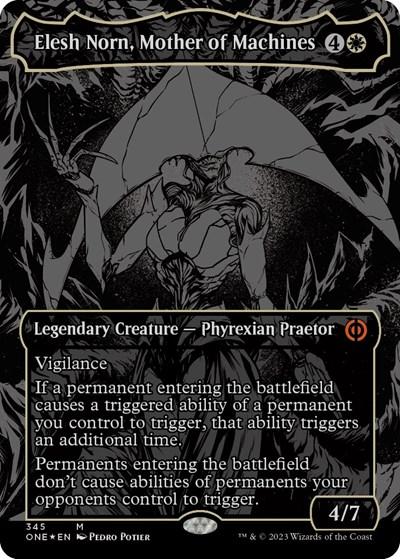Elesh Norn, Mother of Machines (Oil Slick Raised Foil)