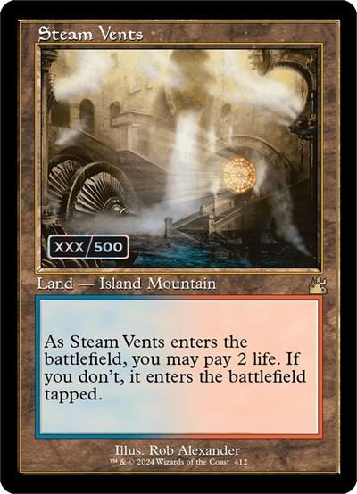 Steam Vents (Retro Frame)