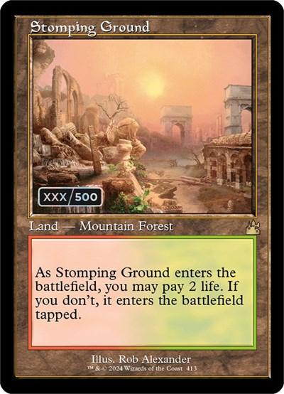 Stomping Ground (Retro Frame)
