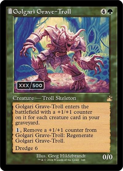 Golgari Grave-Troll (Retro Frame)