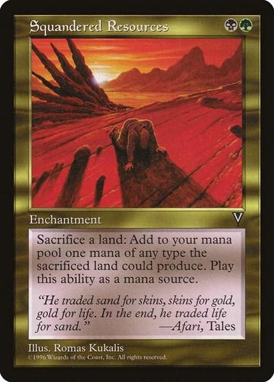 Squandered Resources [CN]