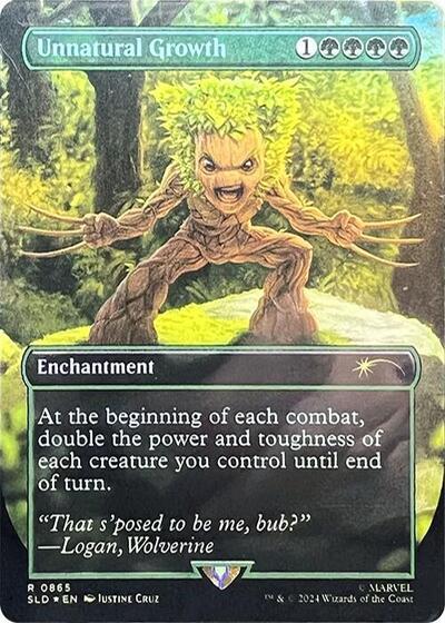Unnatural Growth (Rainbow Foil)