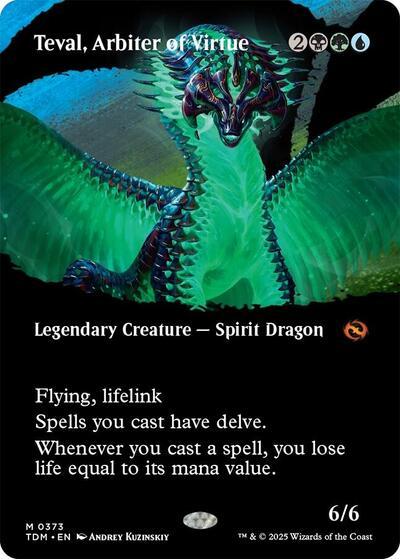 Teval, Arbiter of Virtue (Borderless)