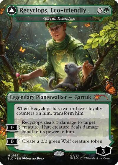 Recyclops, Eco-friendly - Garruk Relentless