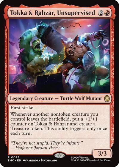 Tokka & Rahzar, Unsupervised