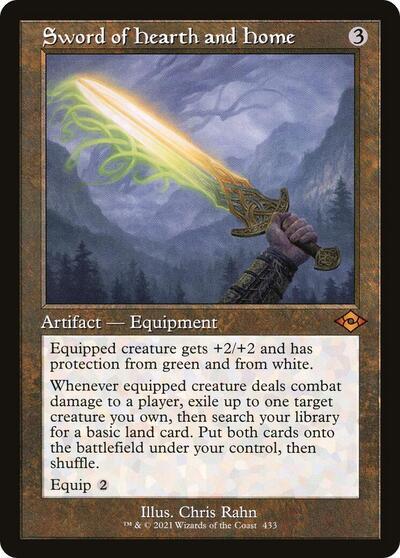 Sword of Hearth and Home (Retro Frame)