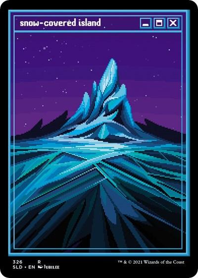 Snow-Covered Island (PixelSnowLands.jpg)