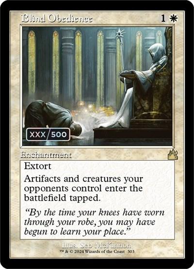 Blind Obedience (Retro Frame)