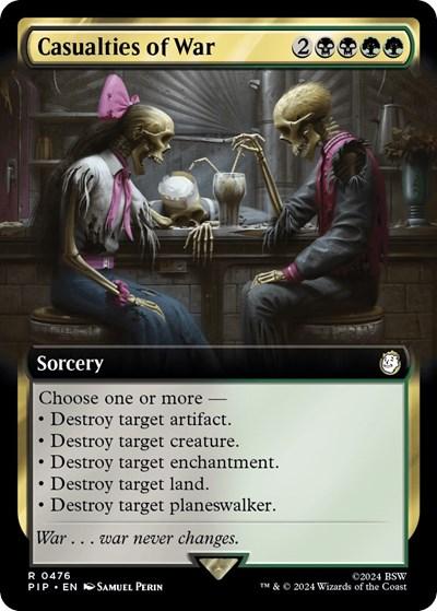 Casualties of War (Extended Art)