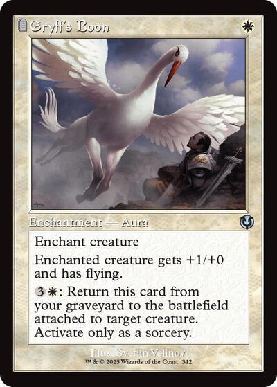 Gryff's Boon (Retro Frame)