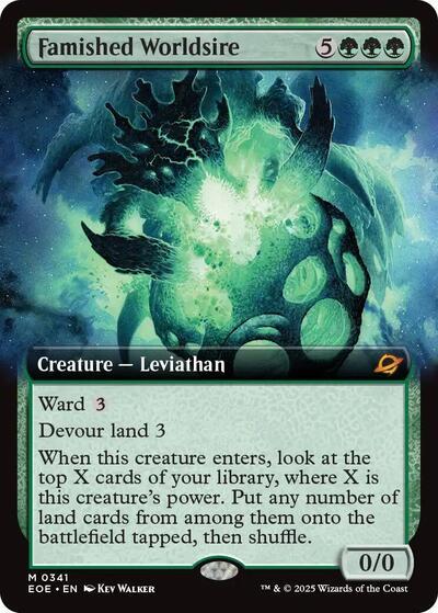 Famished Worldsire (Extended Art)