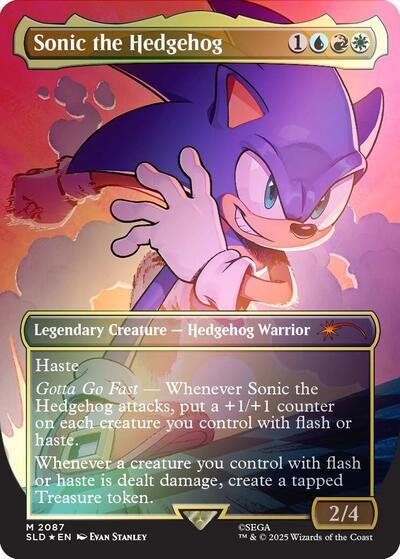 Sonic the Hedgehog (Rainbow Foil)