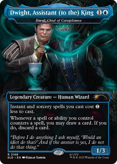 Dwight, Assistant (to the) King - Baral, Chief of Compliance