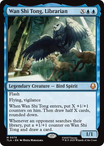 Wan Shi Tong, Librarian