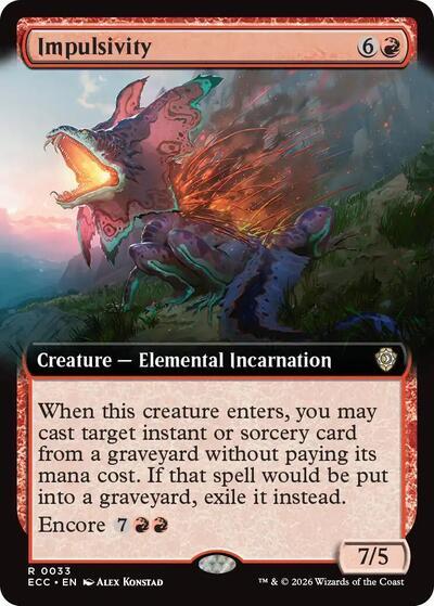 Impulsivity (Extended Art)