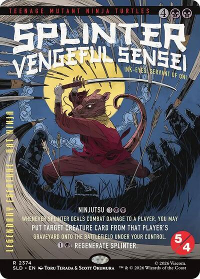 Splinter, Vengeful Sensei - Ink-Eyes, Servant of Oni