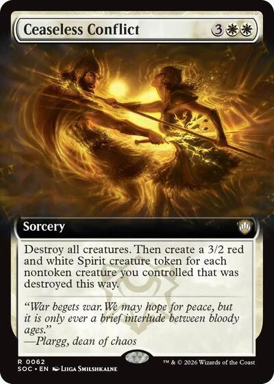 Ceaseless Conflict (Extended Art)
